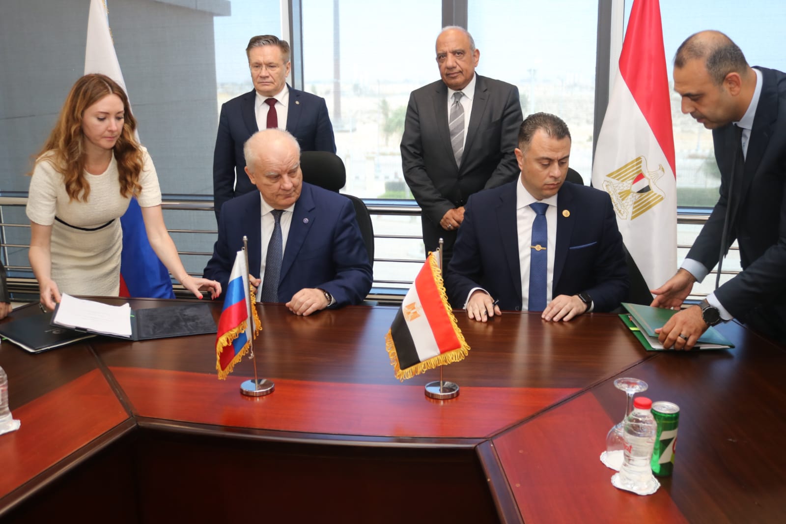 مصر وروسيا توقعان بروتوكولاً لاستكمال بناء وتشغيل محطة الضبعة النووية